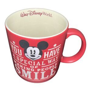 Mickey Mouse Mug You Have A Special Way of Making People Smile Disney Parks 16oz